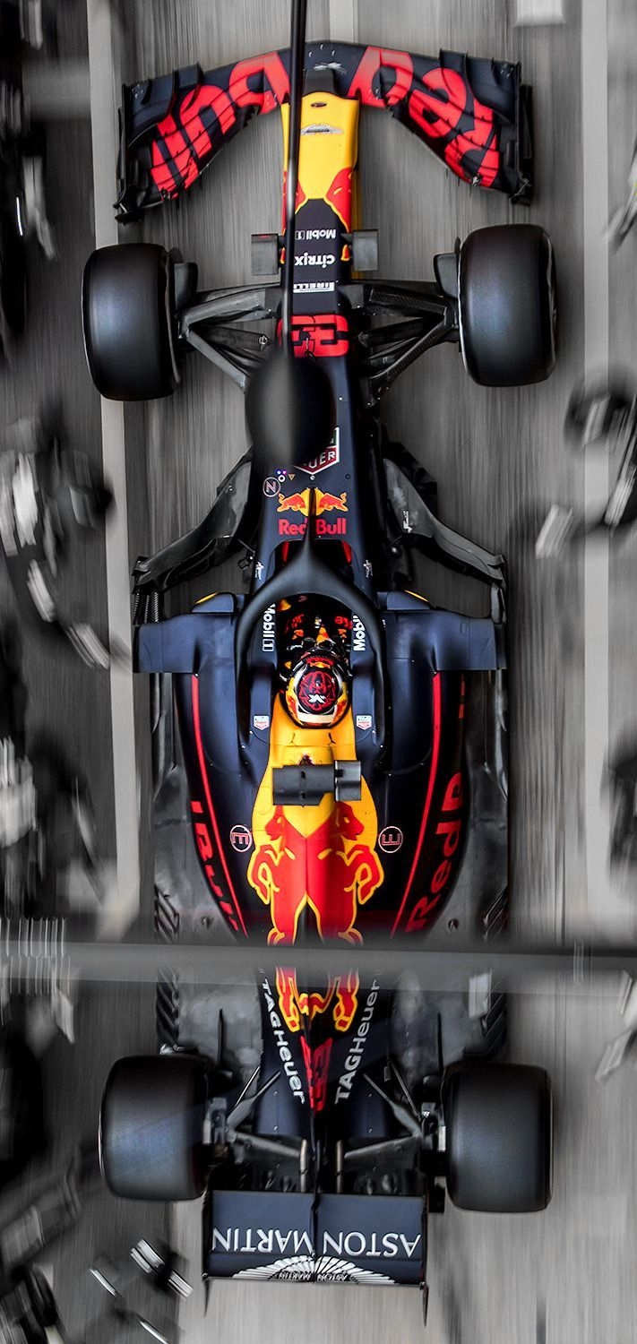 720x1500 mybestcars: “Max Verstappen's RB14”. Formula 1 car, Formula 1 car racing, Red bull racing, Phone