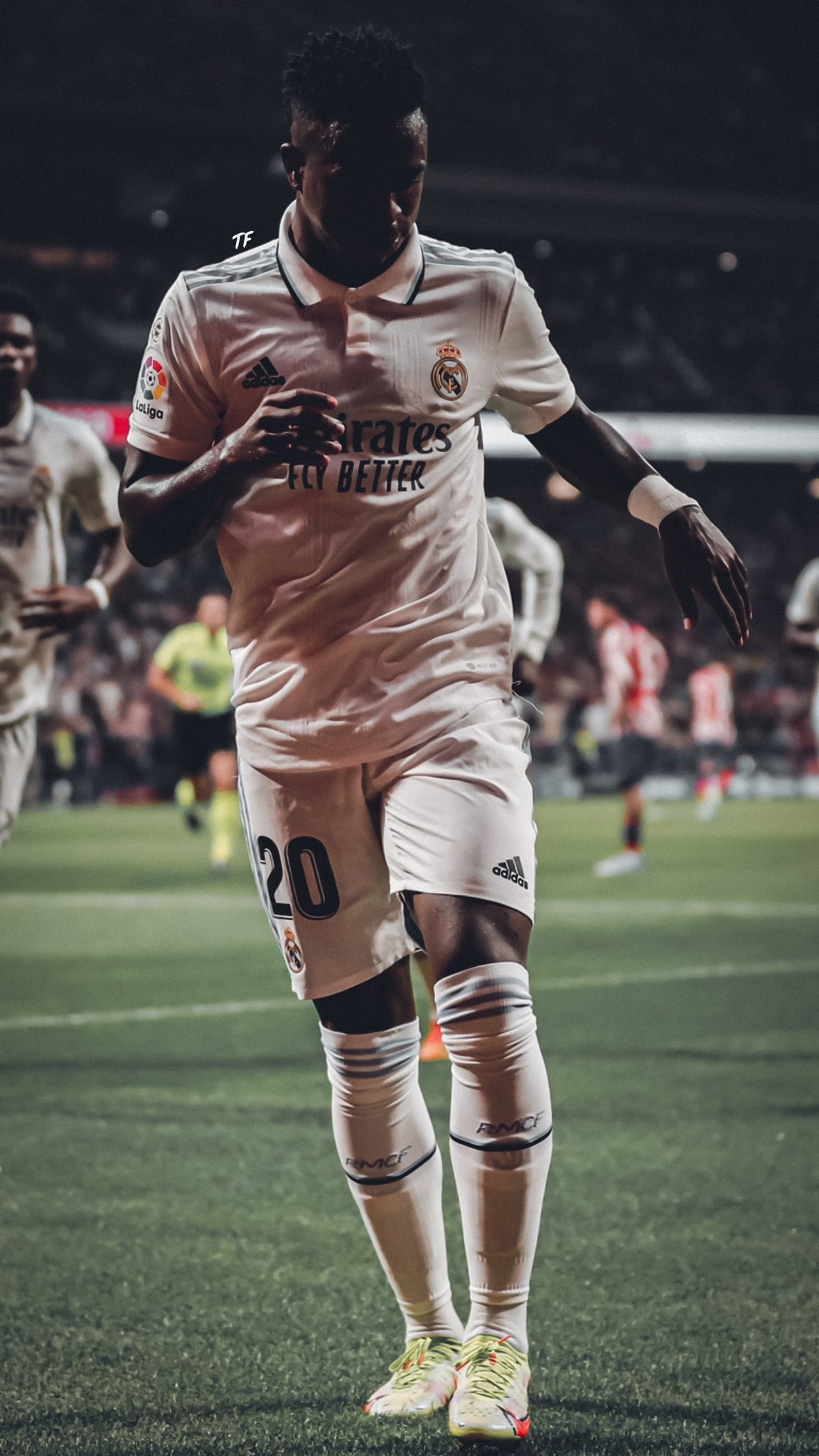 1160x2050 TF Sport Edit (de volta!) Madrid. Wallpaper #RealMadrid #BailaViniJr #vinijr #Valverde #Rodrygo, Phone