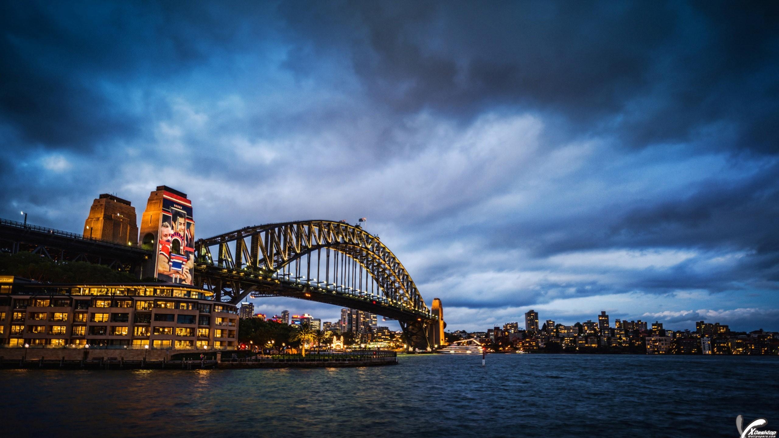 2560x1440 A View Of Sydney Harbour Bridge Wallpaper, Desktop