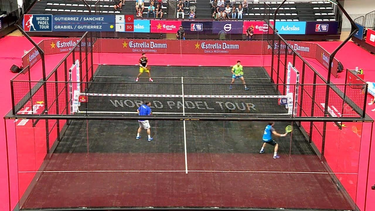 1280x720 Sanyo Gutierrez punto. La Palma World Padel Tour 2015, Desktop