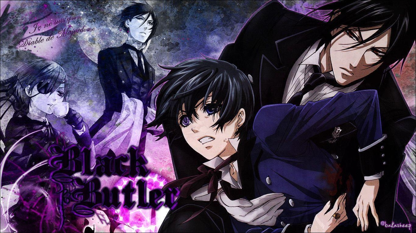 1370x770 Black Butler HD Wallpaper Wallpaper Inn, Desktop