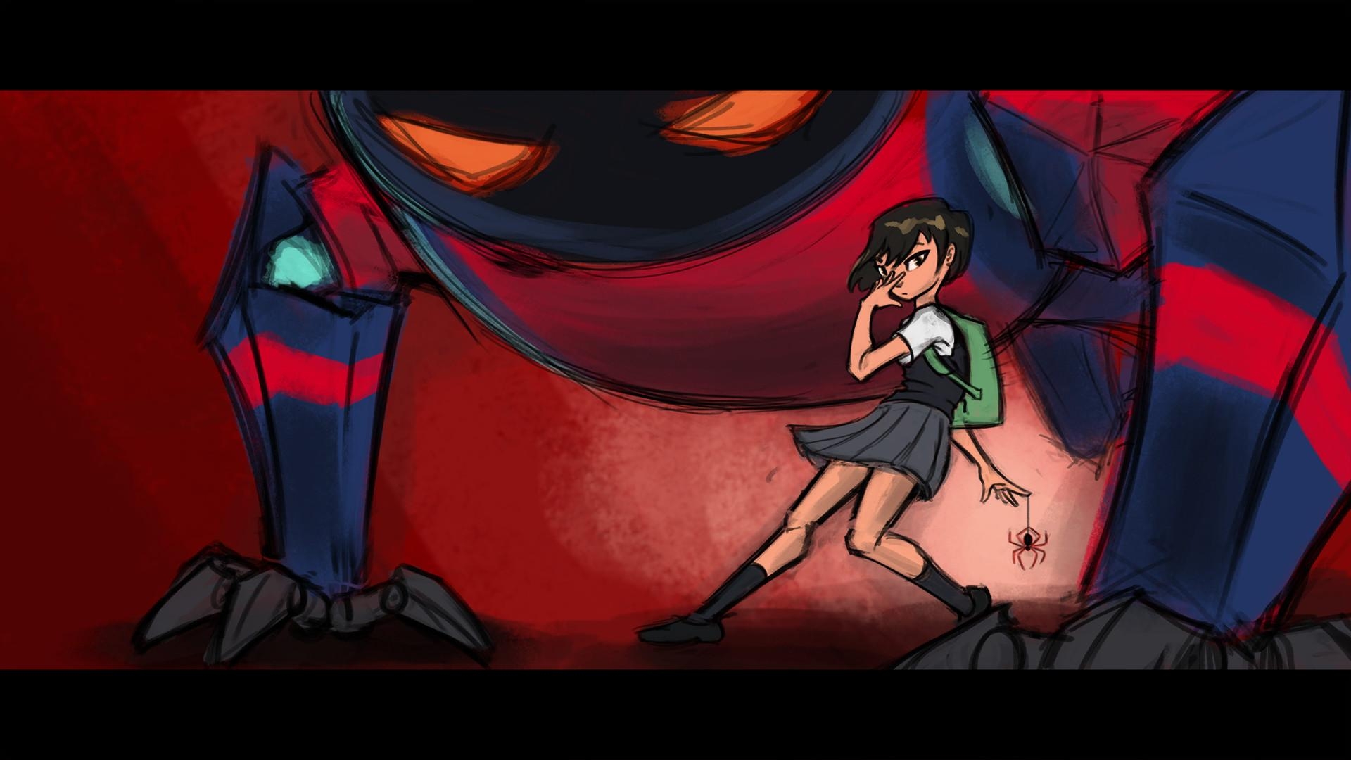 1920x1080 Peni Parker and SP//DR, Davis Johnson, Desktop