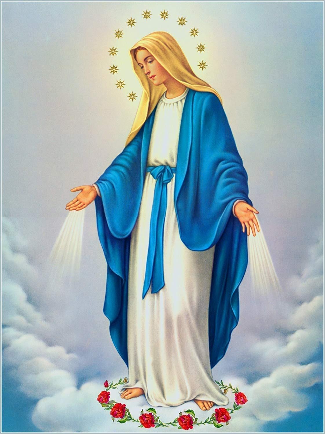 1130x1500 Immaculate Conception Poster A2 Picture Virgin Mary Mary, Phone