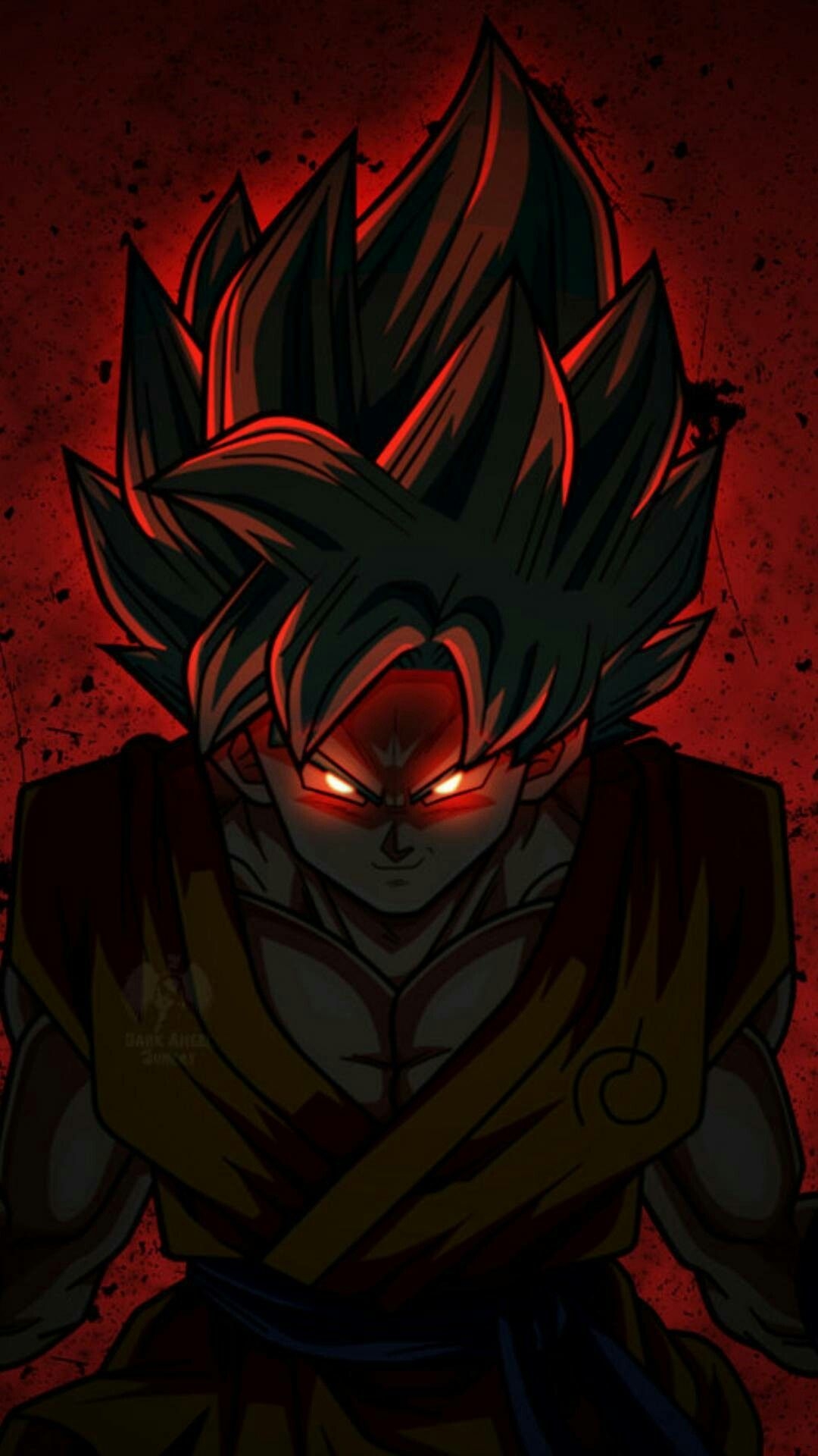 1080x1920 Vegeta Red Wallpaper, Phone