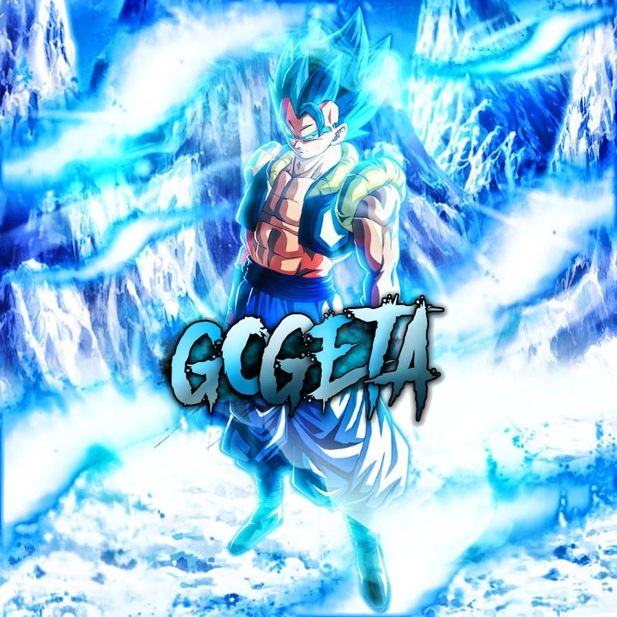 900x900 Blue Gogeta Wallpaper, Phone