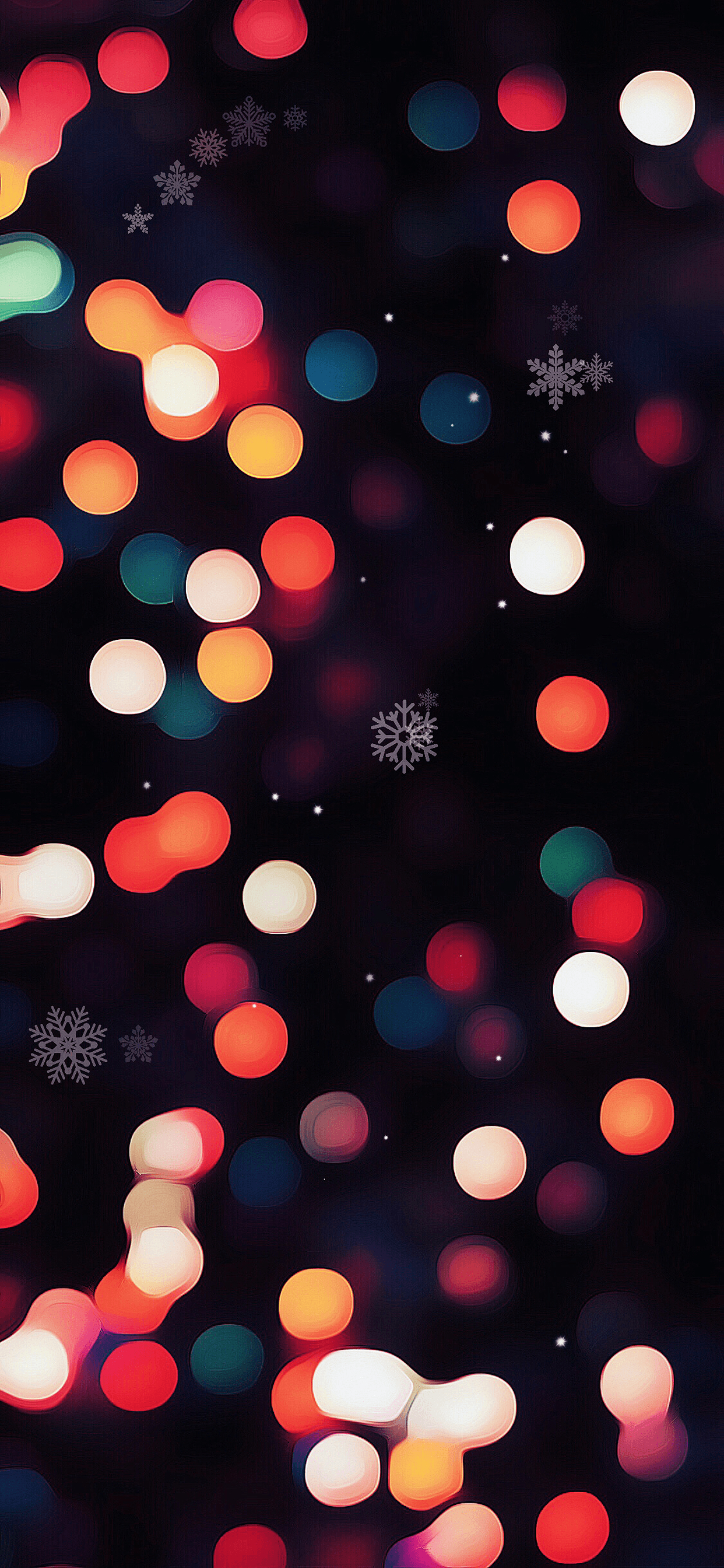 1250x2690 Snowy winter Christmas wallpaper for iPhone, Phone