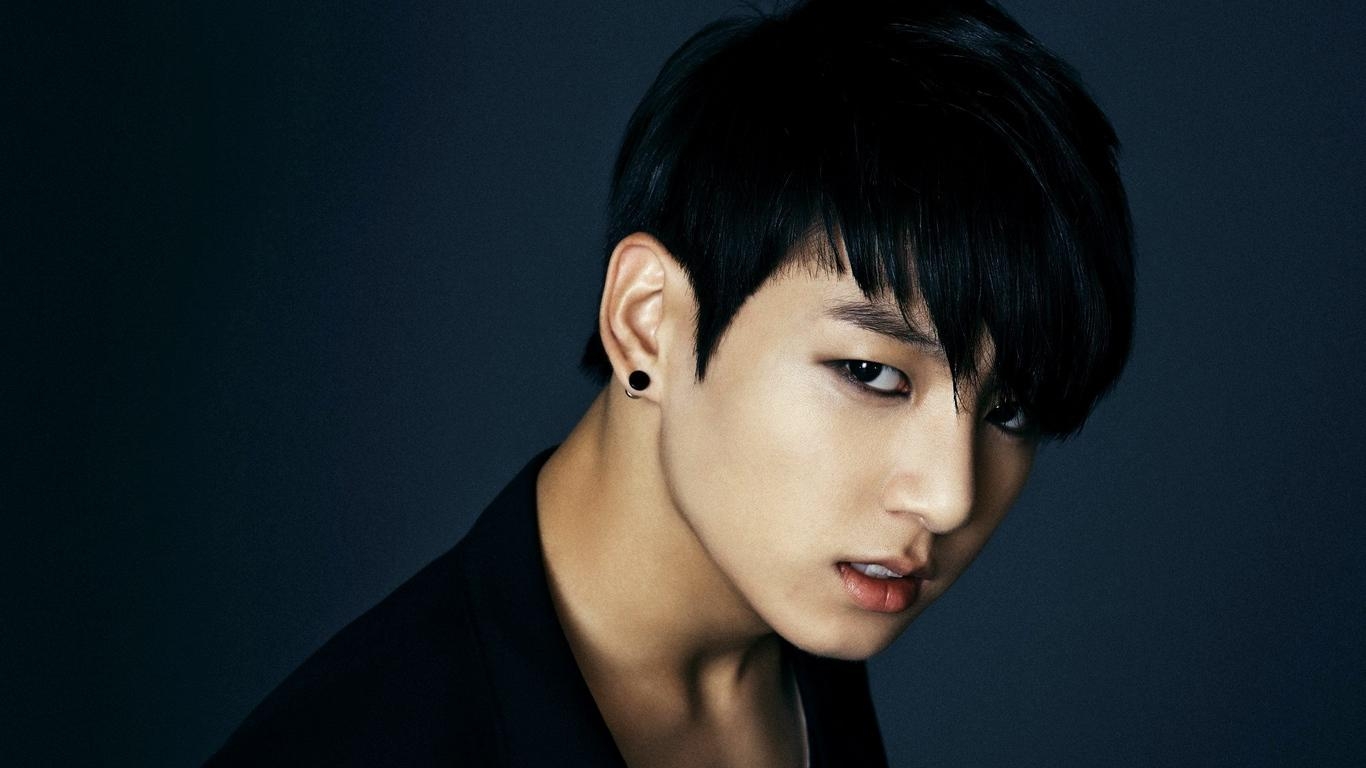 1370x770 Download wallpaper  bangtan boys, jungkook, singer, face, Desktop