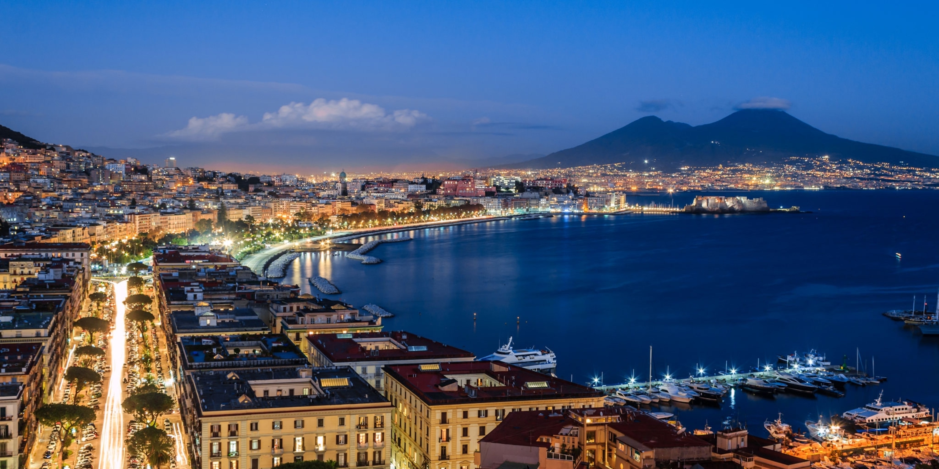 3080x1540 Naples Travel Guide, Dual Screen