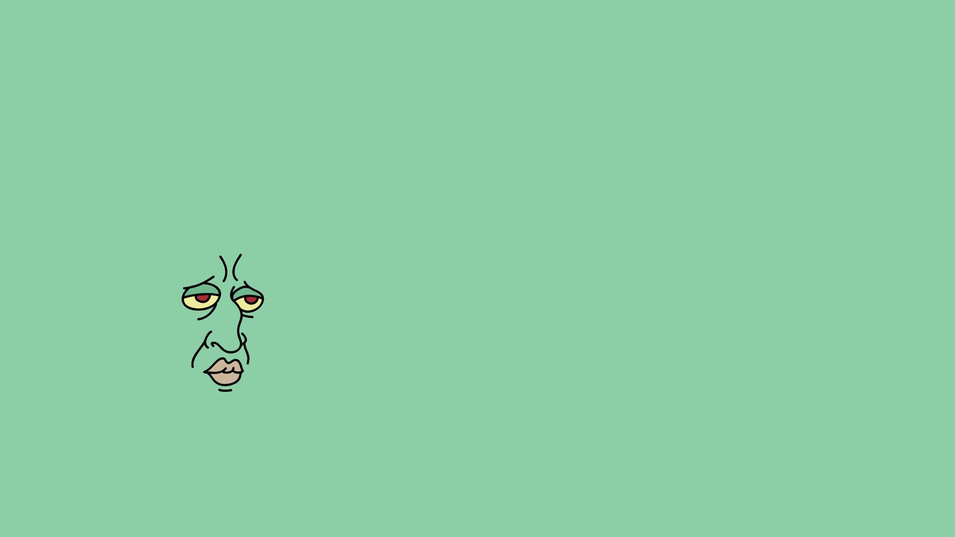 1920x1080 Squidward Wallpaper, Desktop