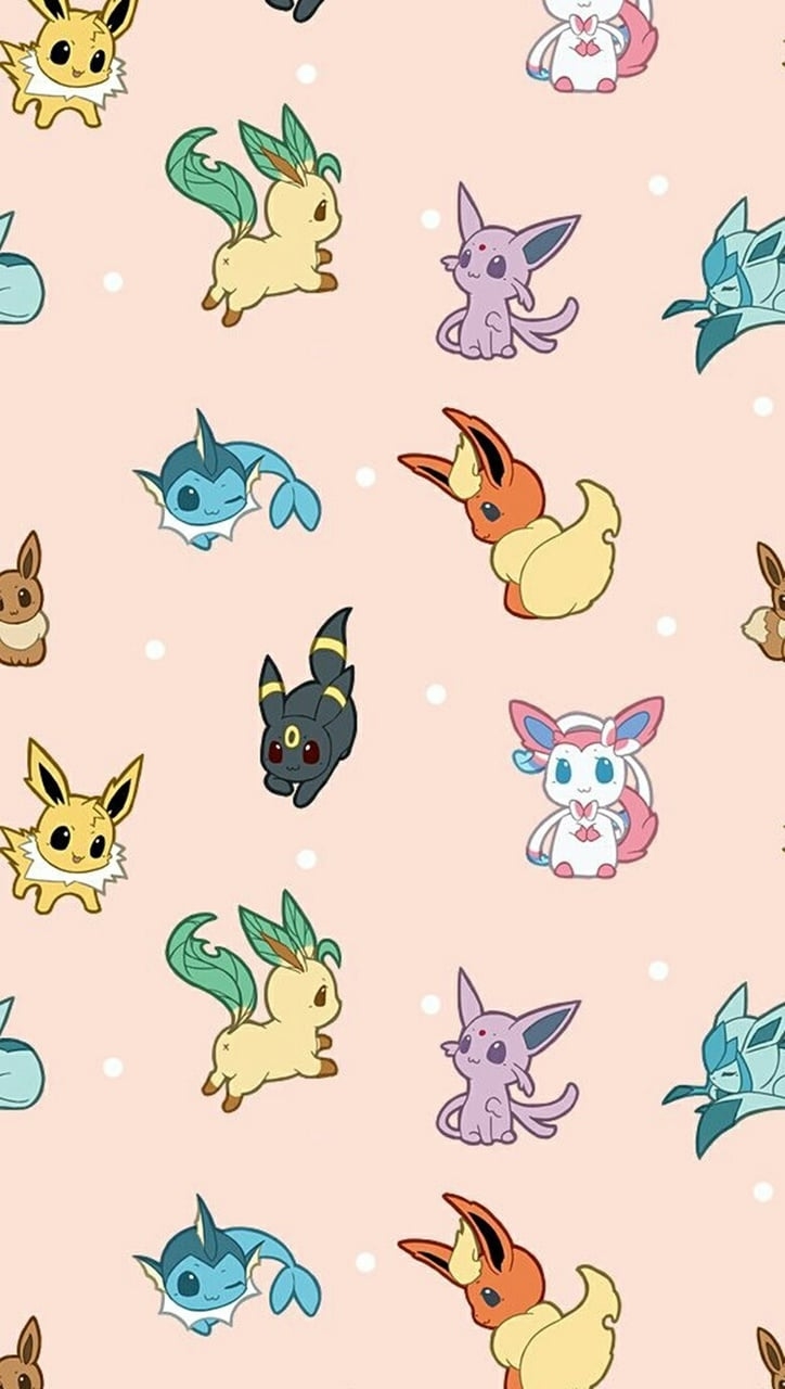 730x1280 Pokemon, Eevee, And Cute Image Pokemon Phone Background, Phone