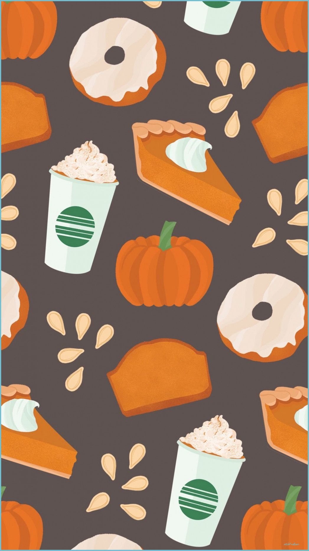 1050x1870 Fall Starbucks pumpkin spice iPhone background wallpaper home fall wallpaper, Phone