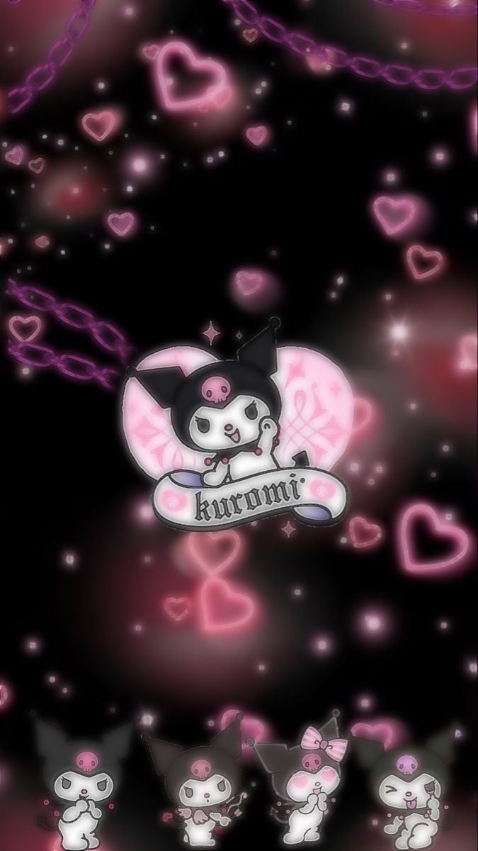 680x1200 kuromi wallpaper aesthetic. Hello kitty iphone wallpaper, Emo wallpaper, Sanrio wallpaper, Phone