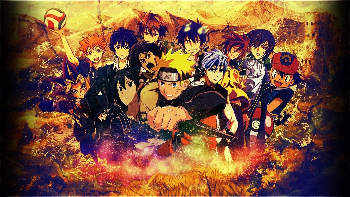 1200x670 Anime Mashup Wallpaper Free Anime Mashup Background, Desktop