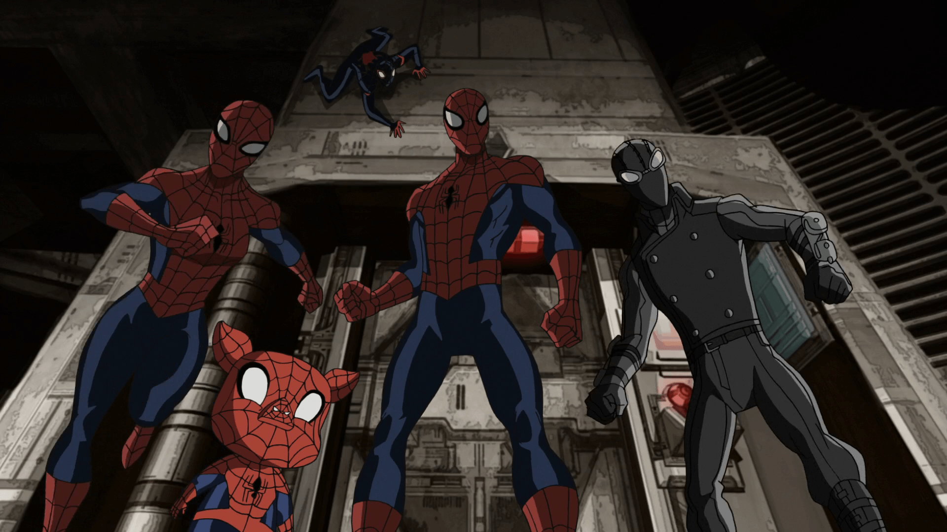 1920x1080 Spider Man Spider Girl Spider Ham Miles Morales Spider Man, Desktop