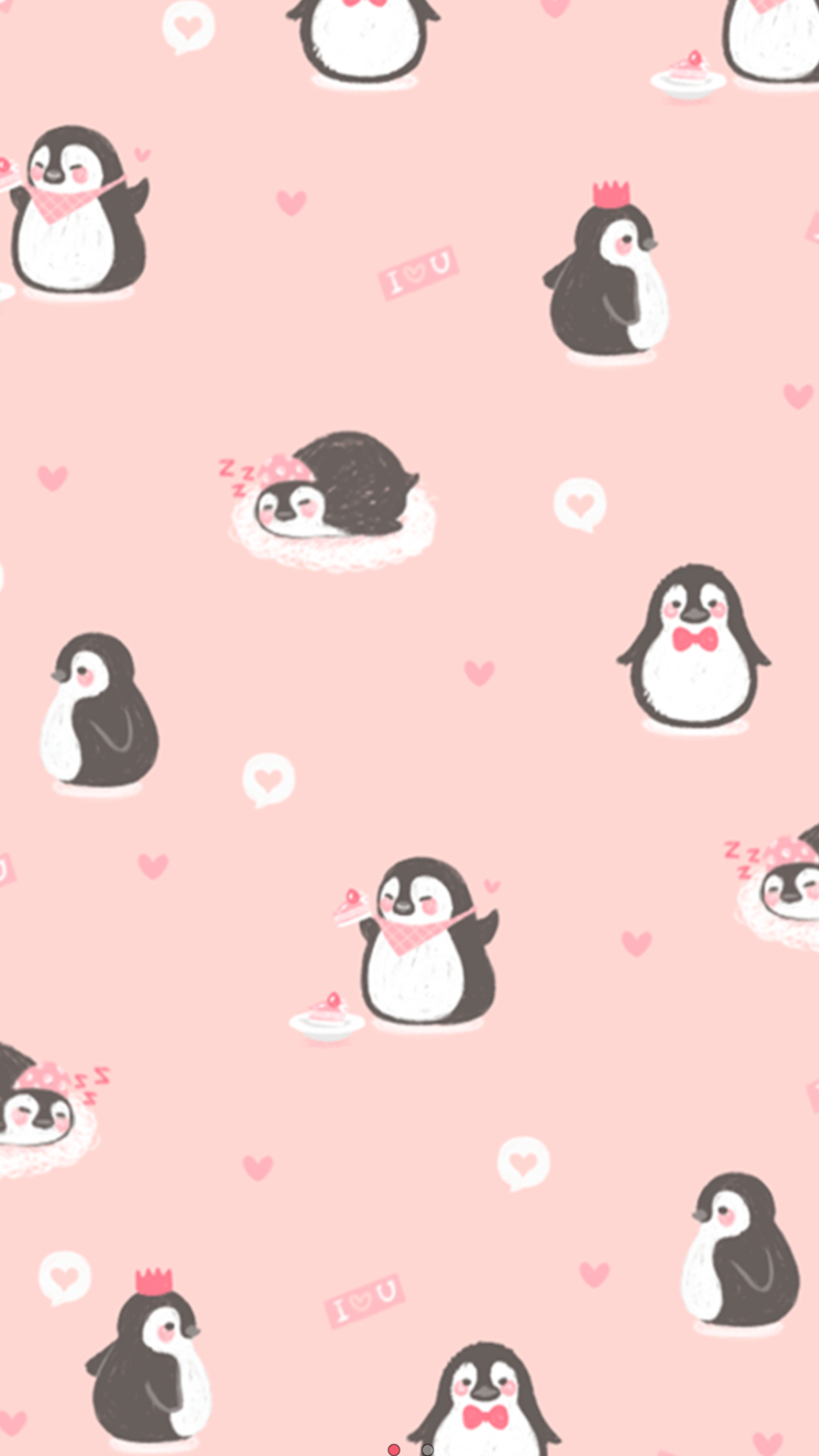 1250x2210 Penguin Wallpaper iPad, Phone