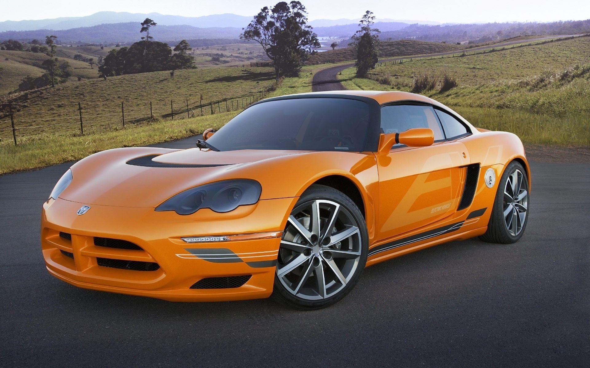 1920x1200 Download desktop wallpaper Sport orange Dodge cars wallpaper, Desktop