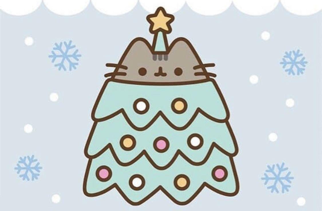 1130x740 pusheen winter wallpaper!!. Pusheen christmas, Pusheen cat, Desktop