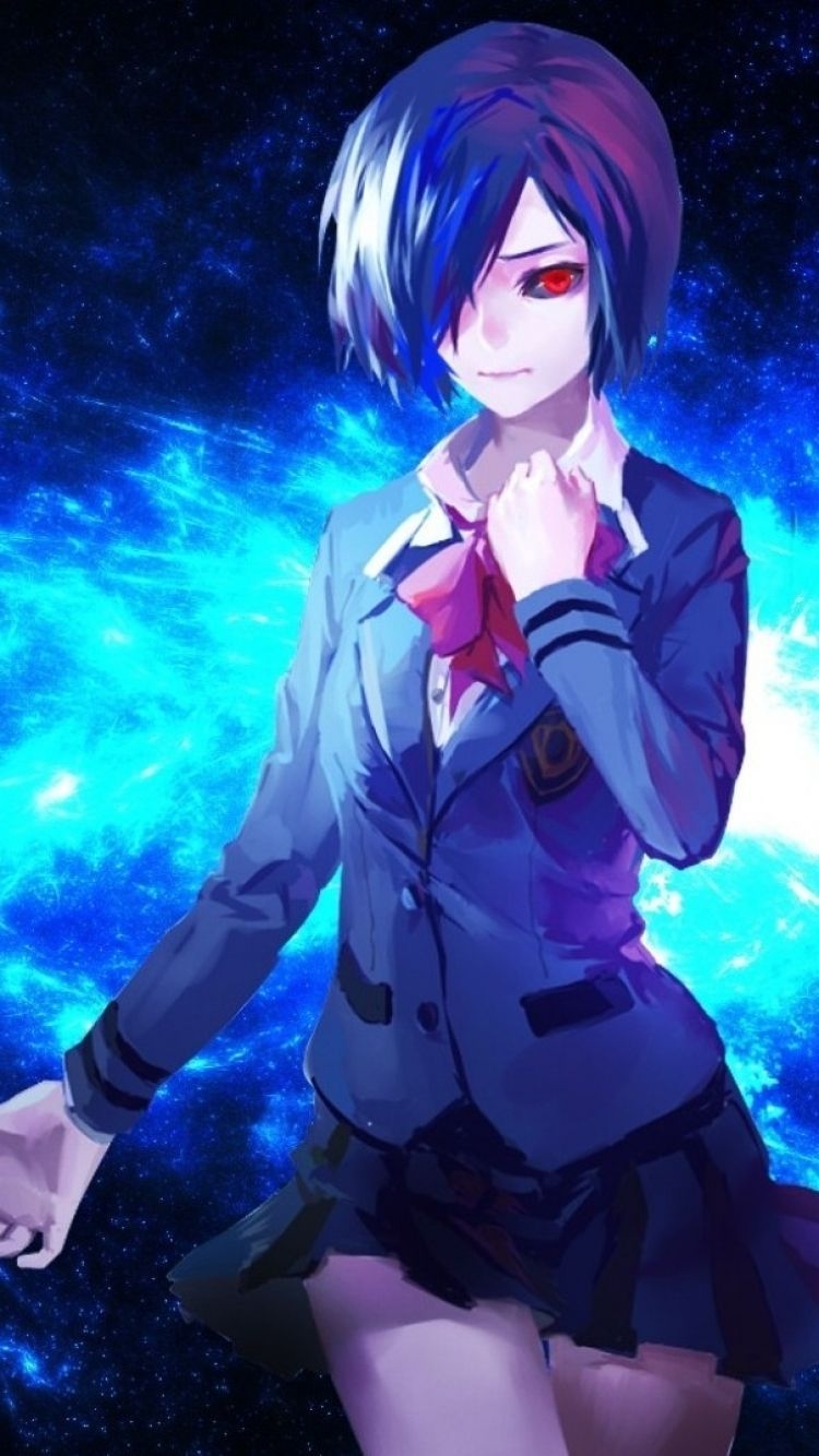 750x1340 Touka Tokyo Ghoul iPhone Wallpaper Free Touka Tokyo Ghoul iPhone Background, Phone