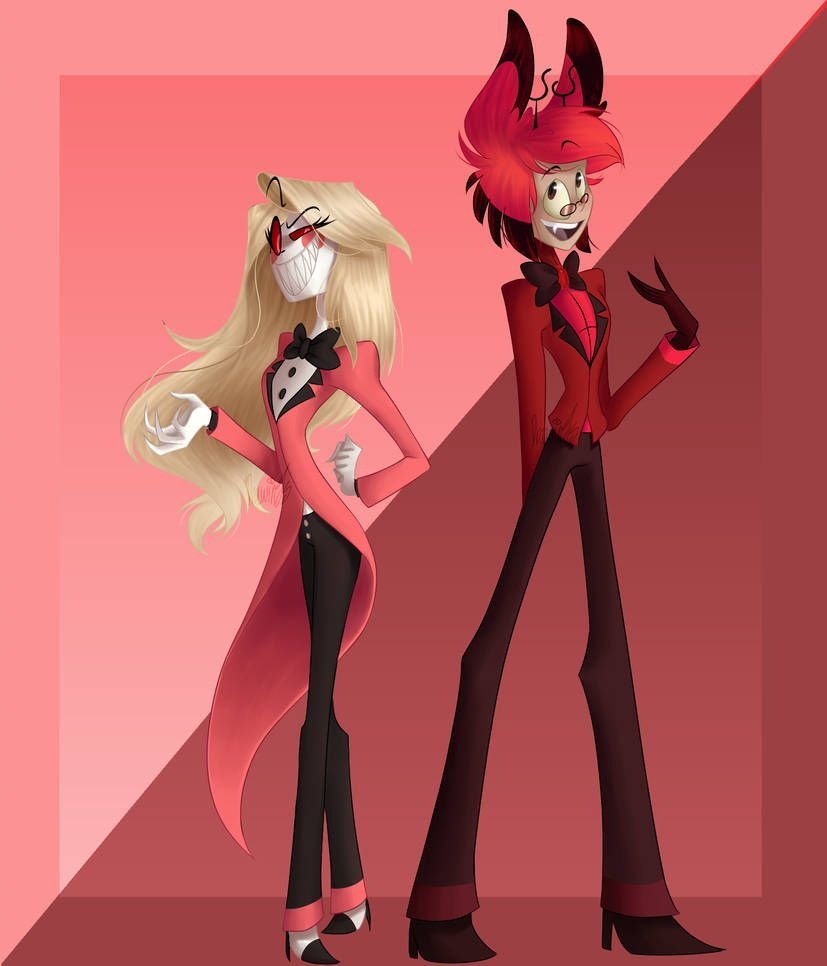 830x970 Charlie and Alastor Role Swap by DrawinJs. Hotel art, Hazbin, Phone