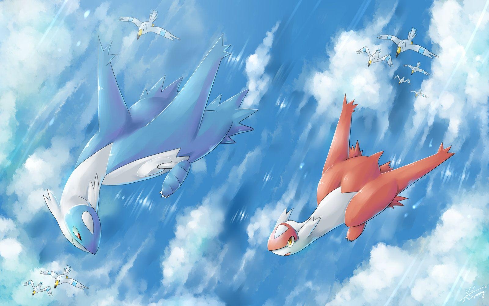 1600x1000 Latios And Latias Wallpaper, Picture, Desktop