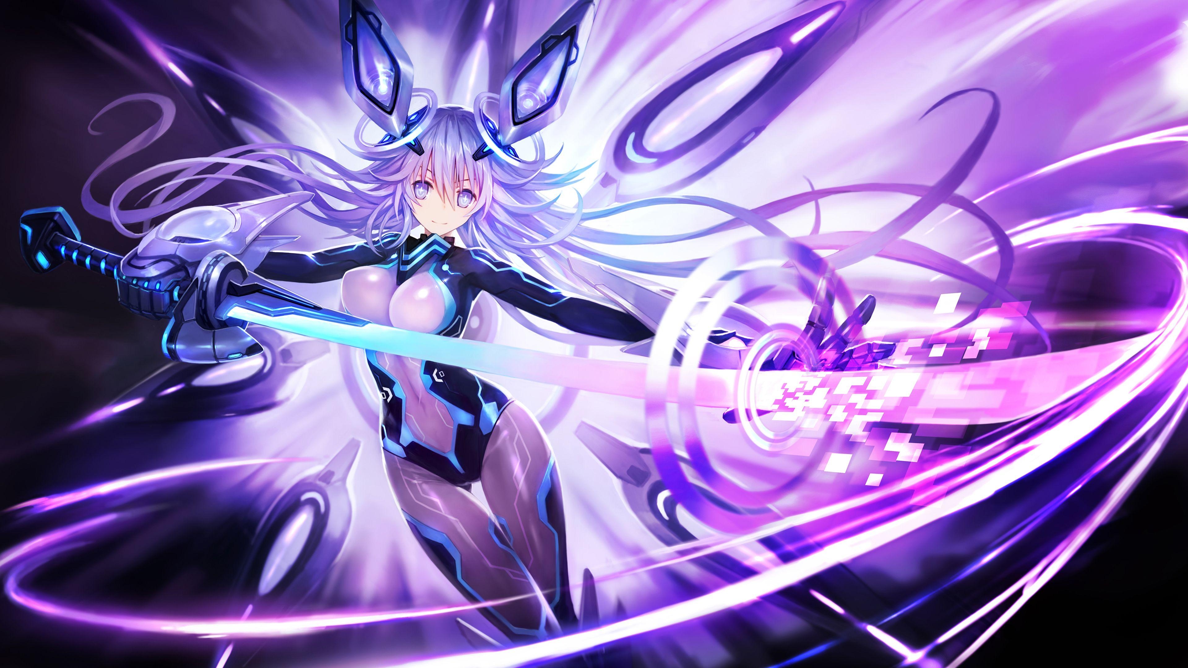3840x2160 Hyperdimension Neptunia Hearth 4k Ultra HD Wallpaper, Desktop