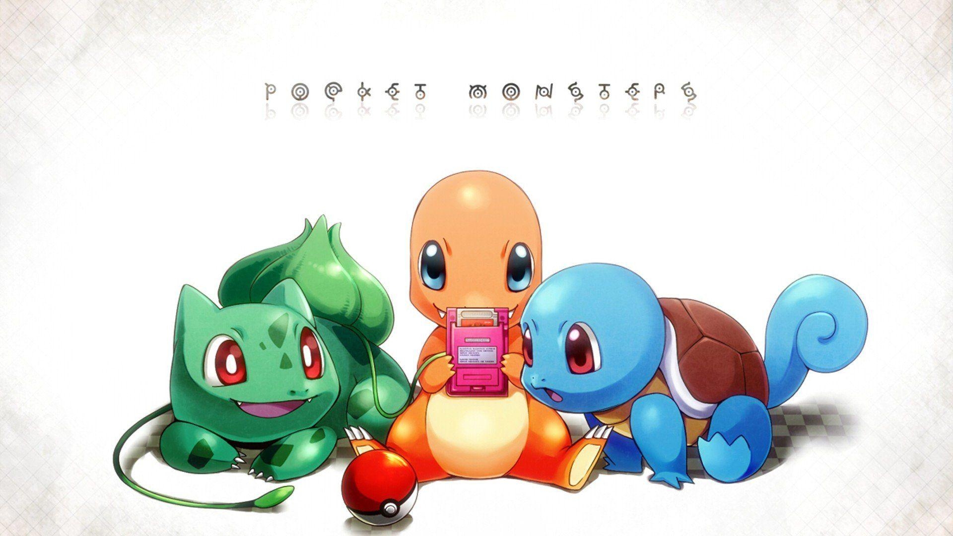 1920x1080 Pokemon, Squirtle, Bulbasaur, Charmander HD Wallpaper / Desktop and Mobile Image & Photo, Desktop