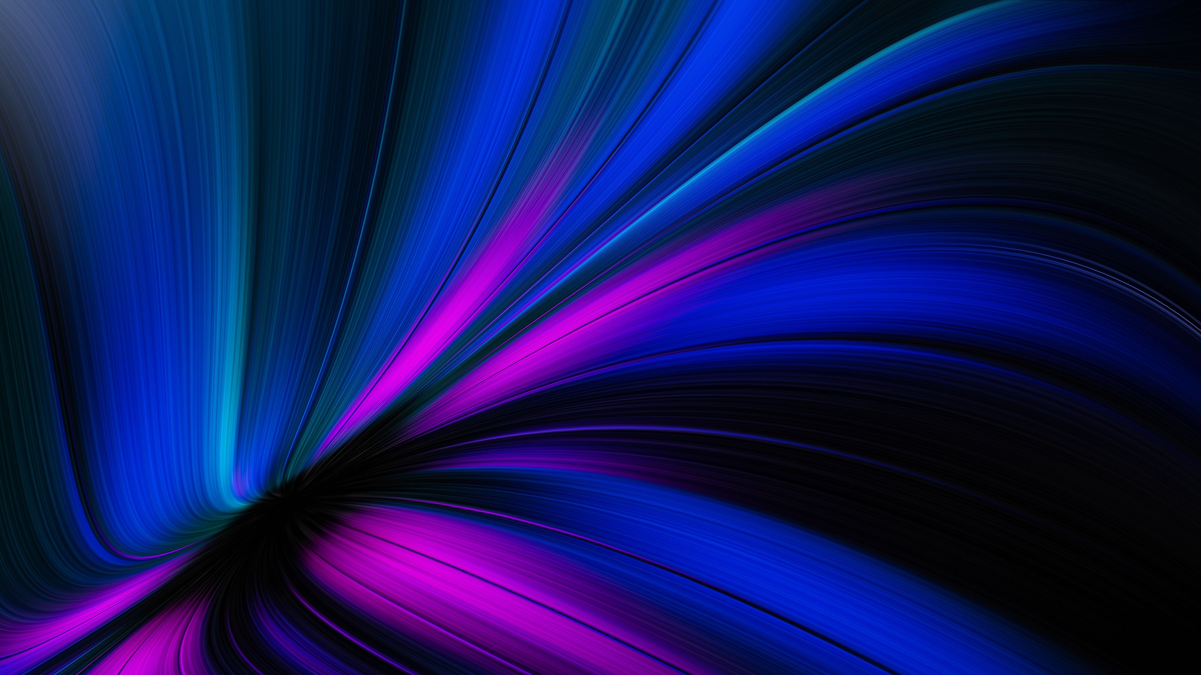 3840x2160 Source Of Abstract Blue 4K HD.hdwallpaper.in, Desktop