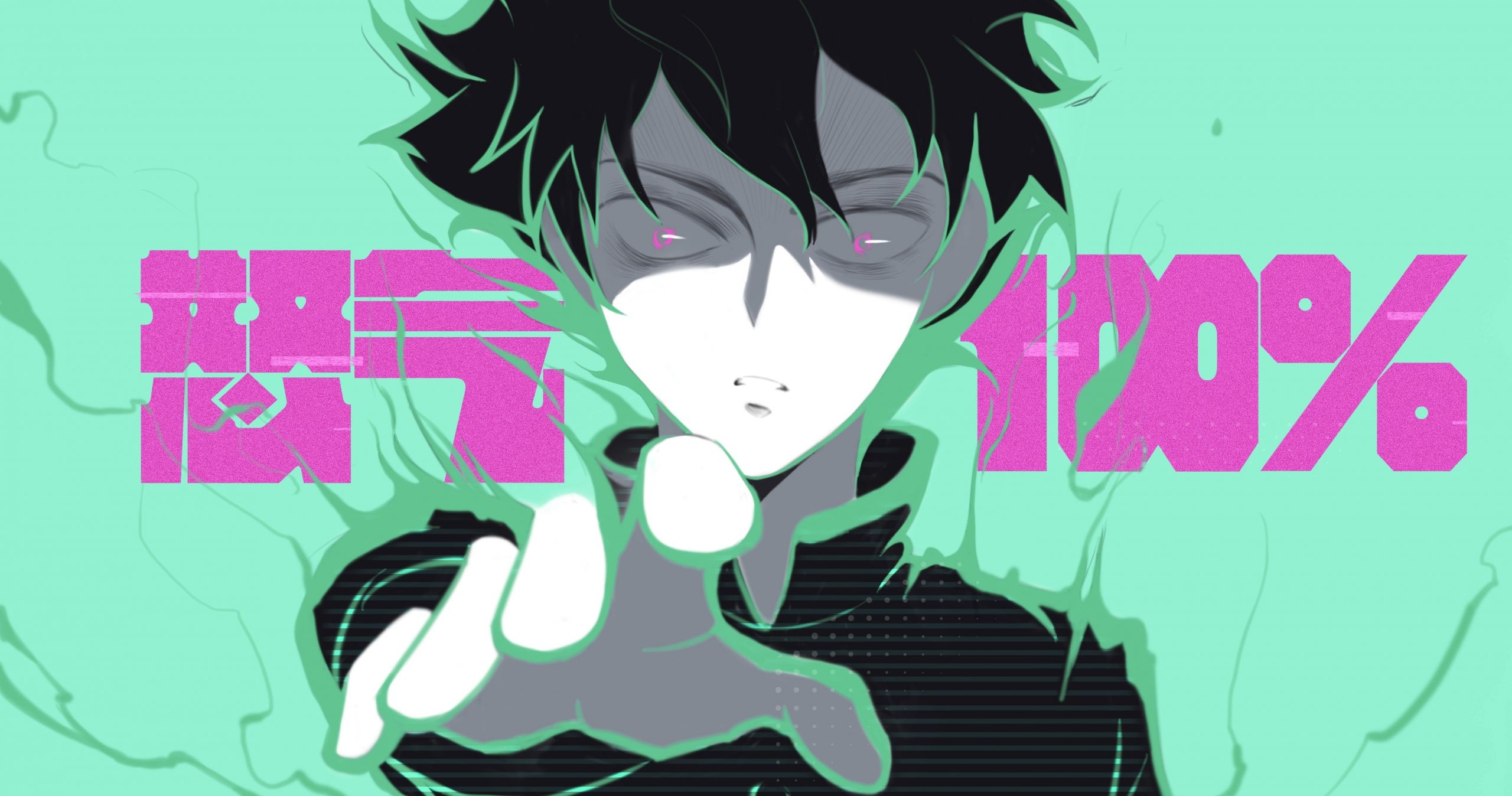 2560x1350 Wallpaper Anime, Mob Psycho Shigeo Kageyama, Desktop