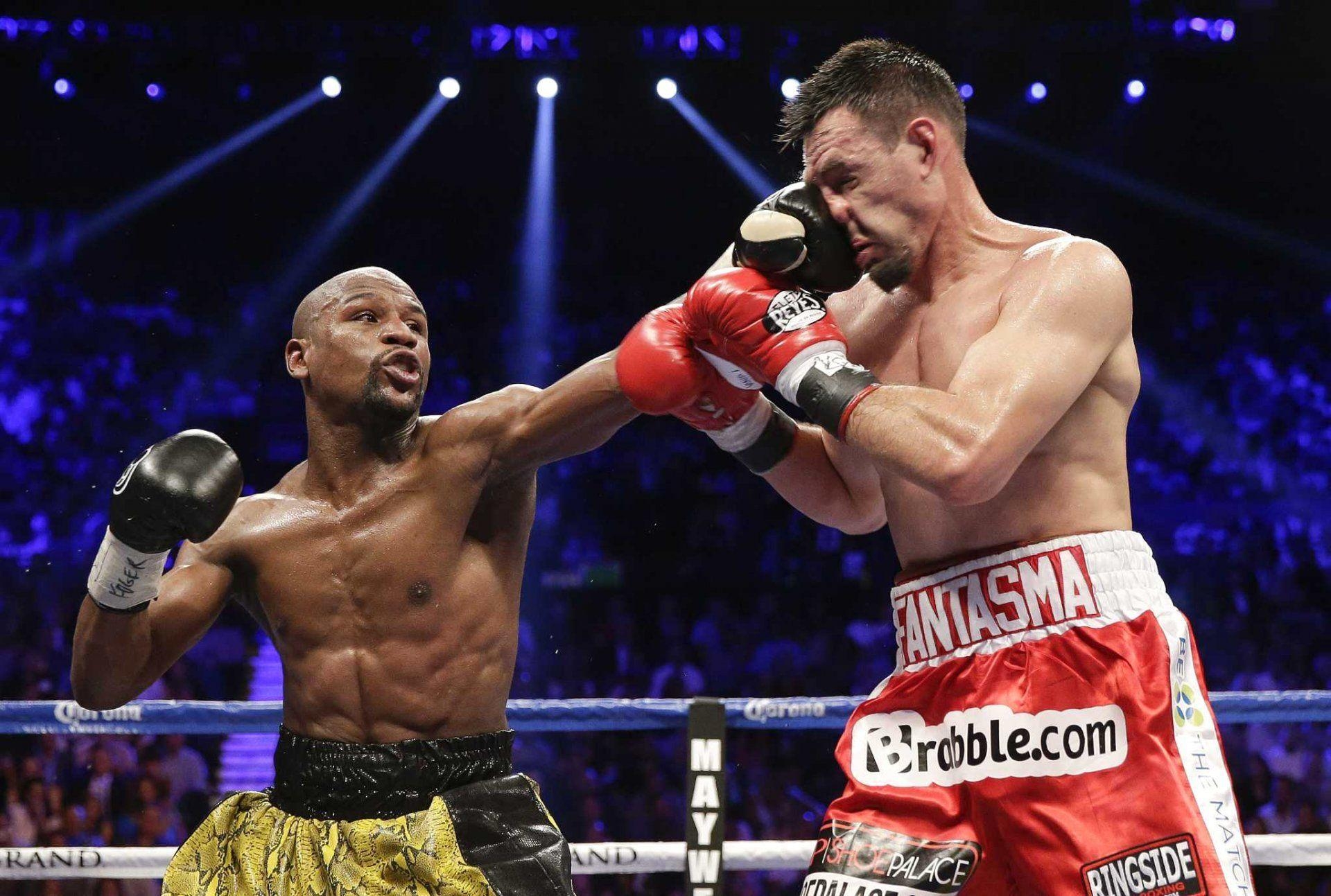 1920x1300 floyd mayweather robert guerrero boxing fight ring gloves HD wallpaper, Desktop