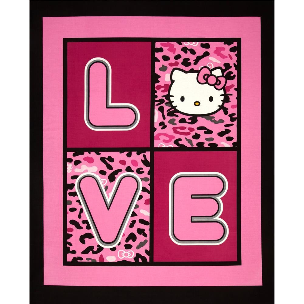 1000x1000 Hello Kitty Pink And Black Love Wallpaper Image Is 4K Wallpaper, Phone