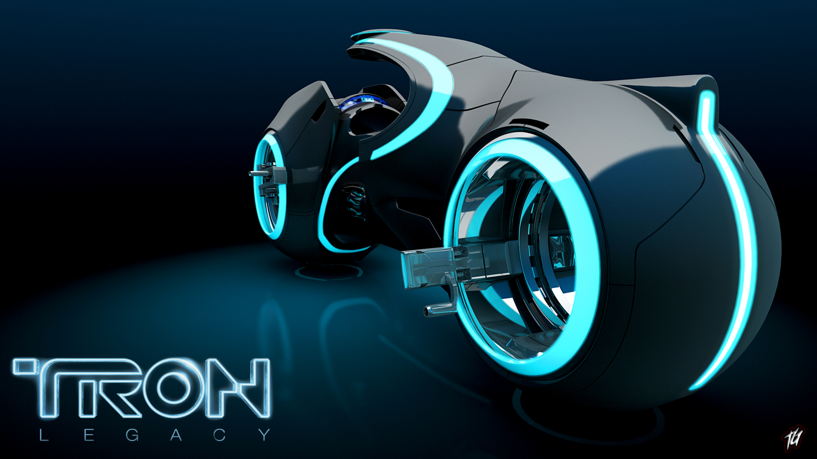 1600x900 Tron legacy light cycle, Desktop