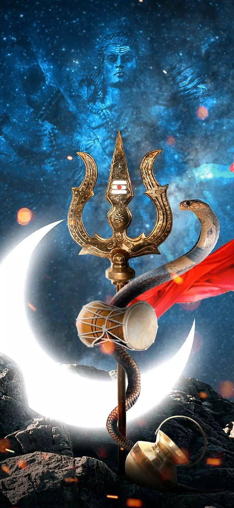 820x1780 Shiva iPhone Wallpaper, Phone