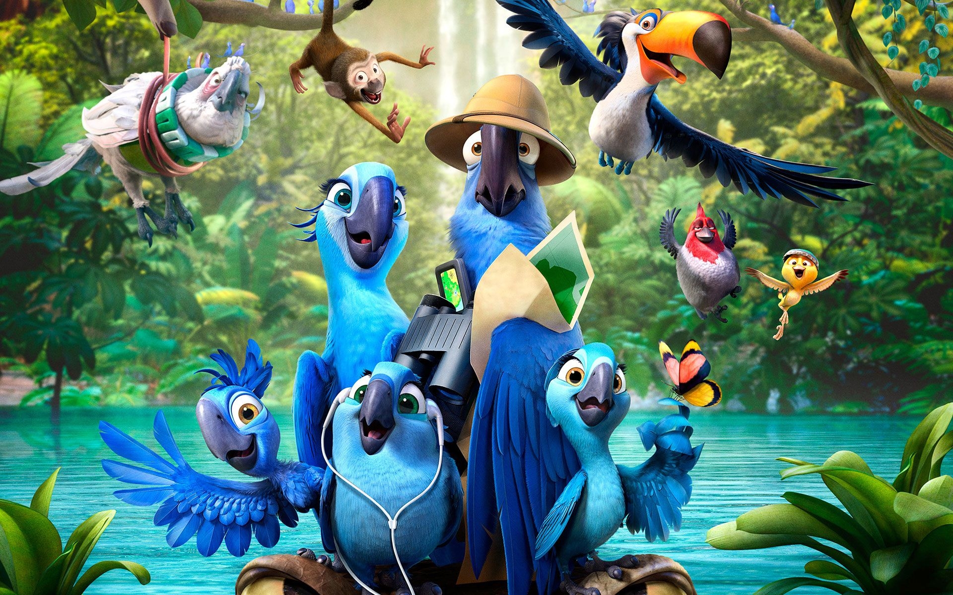 1920x1200 Rio 2 (2014) Movie HD Wallpaper & Facebook Cover Photo, Desktop