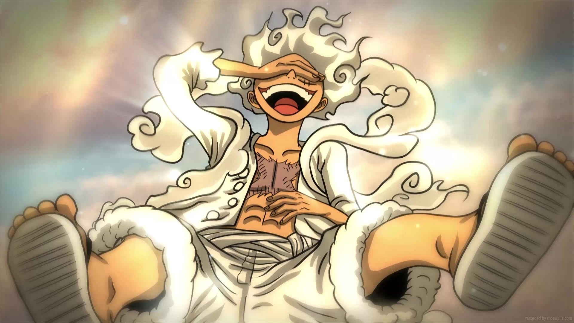 1920x1080 Luffy Gear 5 One Piece Live Wallpaper, Desktop