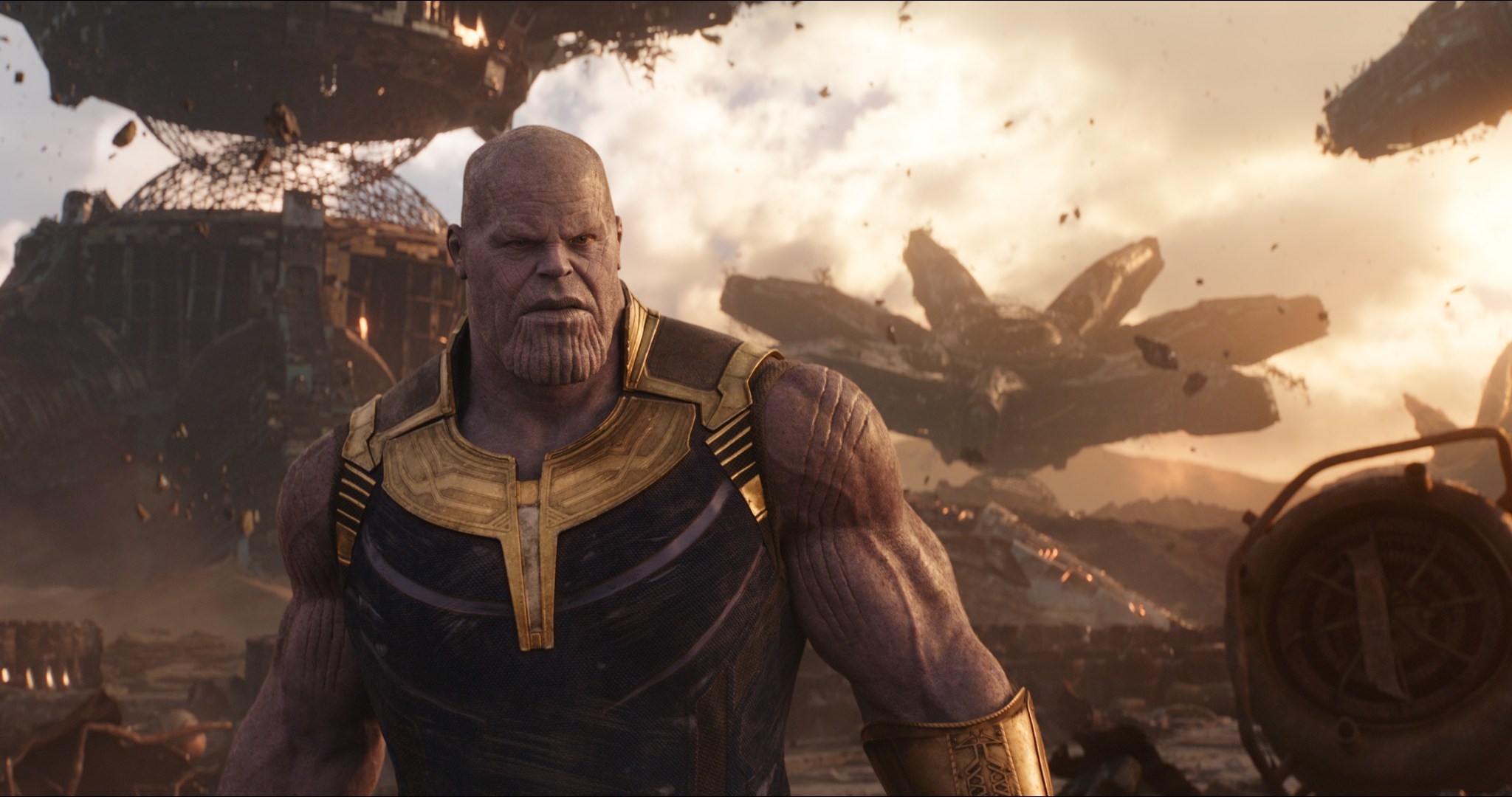 2050x1080 Wallpaper, Thanos, Marvel Cinematic Universe, Avengers Infinity war, The Avengers, Desktop