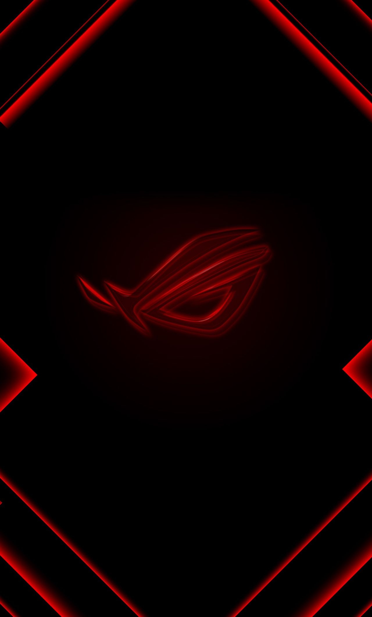 1280x2120 Rog Red Logo 4k iPhone HD 4k Wallpaper, Image, Background, Photo and Picture, Phone