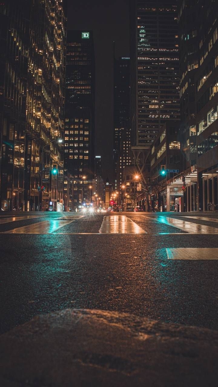 720x1280 City Streets Meteor Falling iPhone Wallpaper Wallpaper, iPhone Wallpaper. City lights wallpaper, City lights at night, City wallpaper, Phone