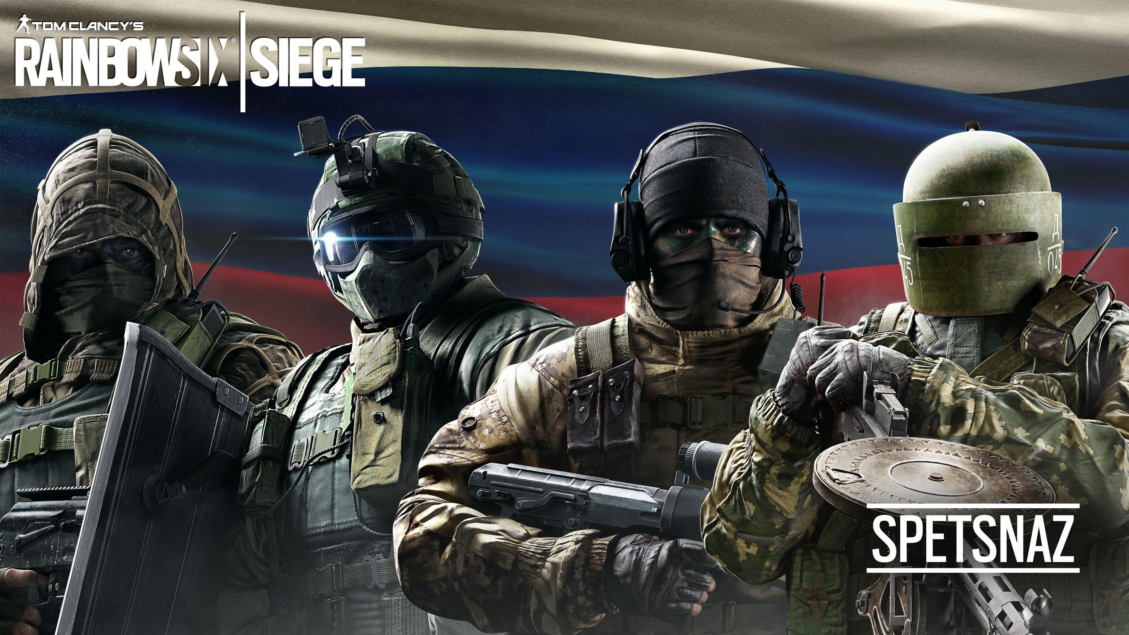 3840x2160 Tom Clancy's Rainbow Six Siege Spetsnaz Wallpaper, Desktop