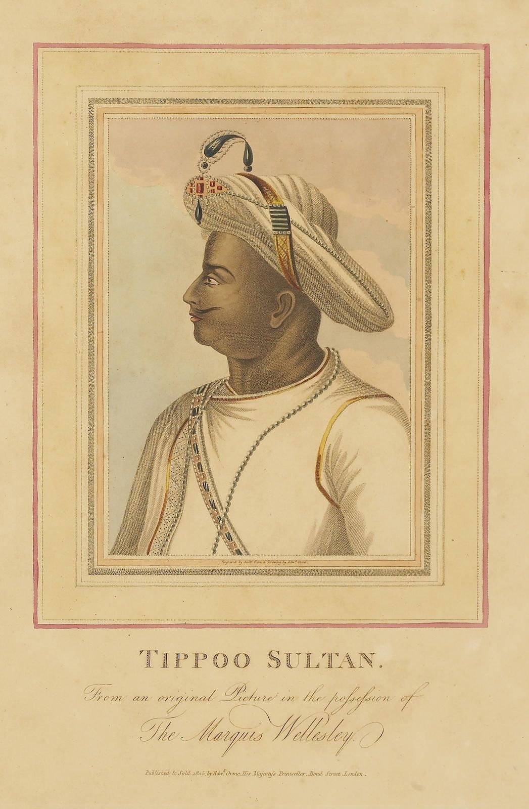 1050x1600 Original Picture Of Tipu Sultan, Phone