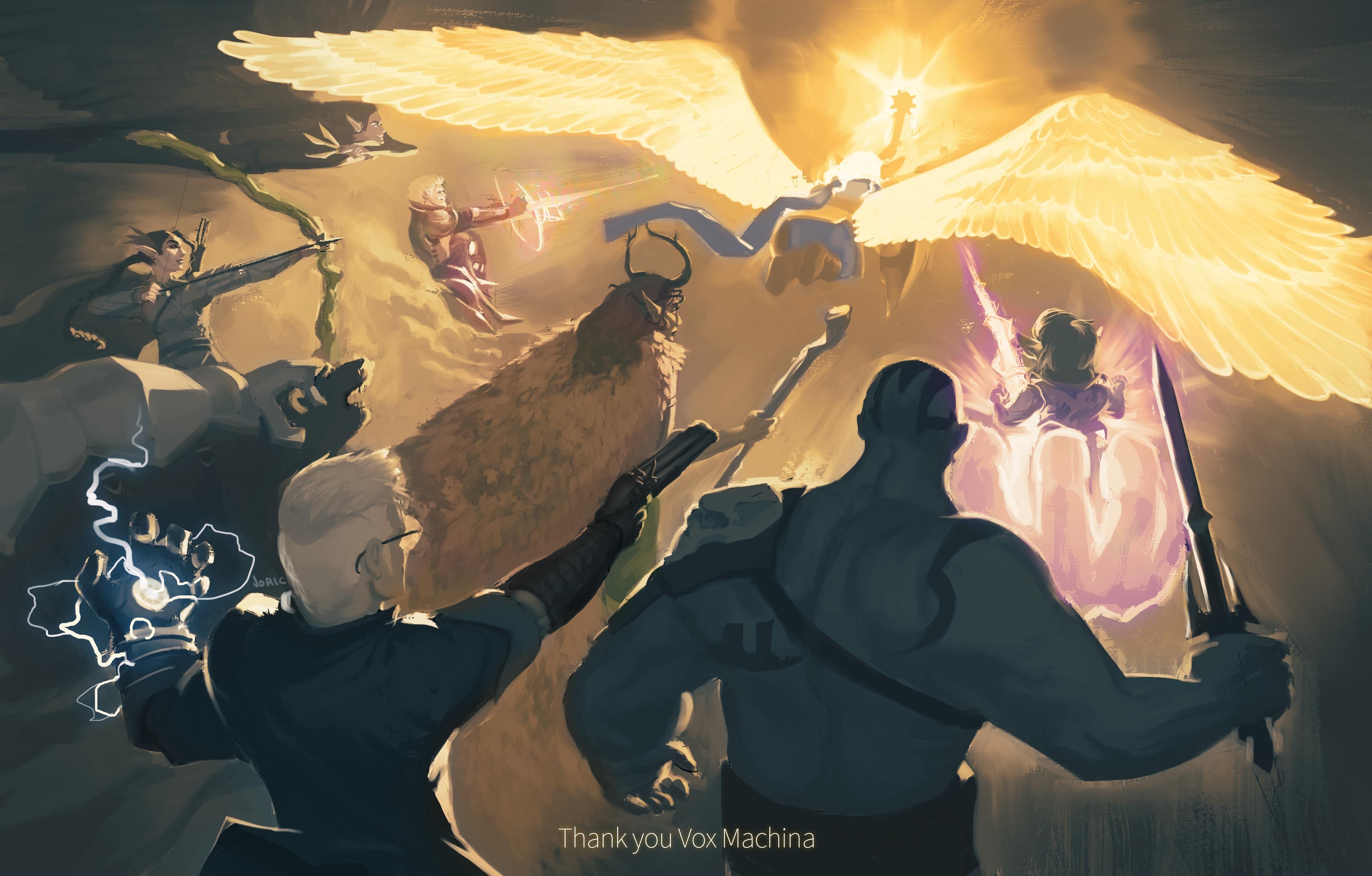 3510x2240 Spoilers C1E115 Thank You Vox Machina piece criticalrole, Desktop