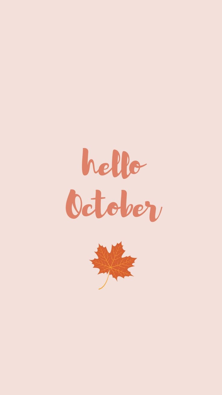 740x1310 Hello October mobile wallpaper, Phone