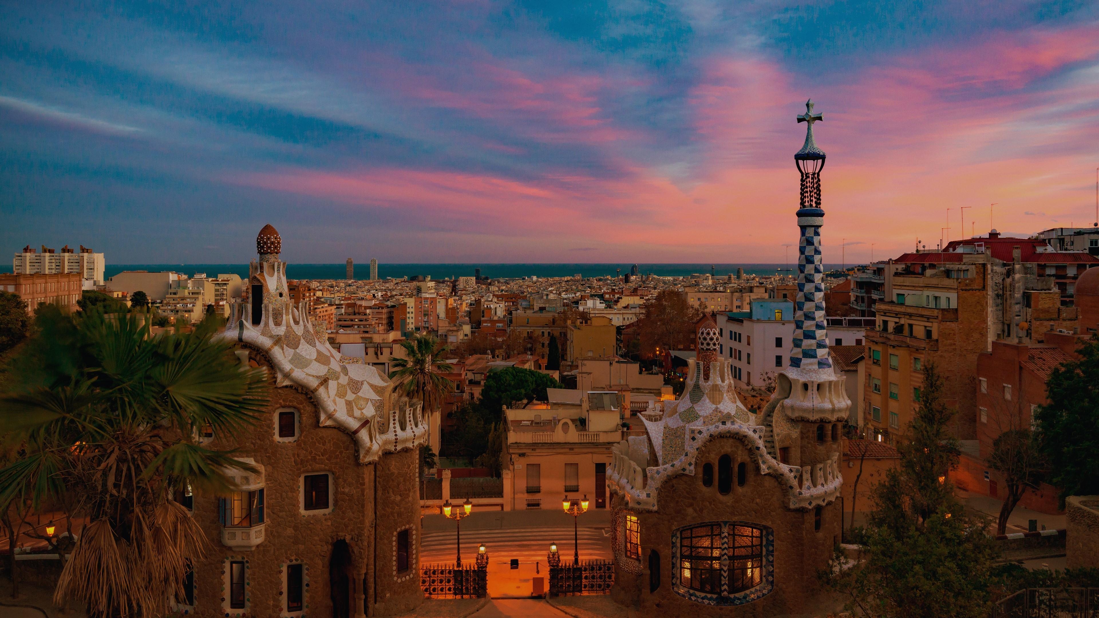 3840x2160 Park Güell 4K UltraHD Wallpaper. Wallpaper Studio 10, Desktop