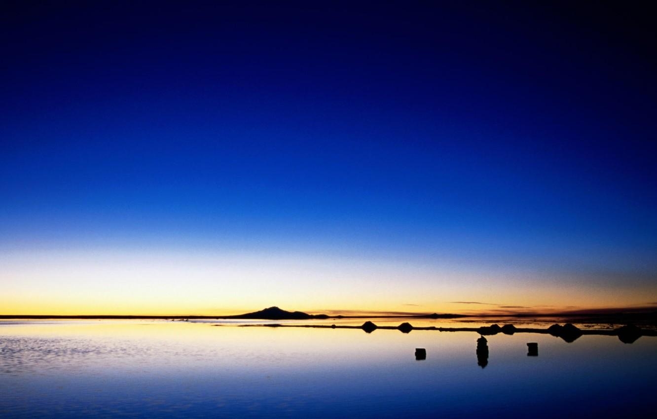 1340x850 Wallpaper mountains, the evening, bolivia, salt marsh, potosi, salar, Desktop