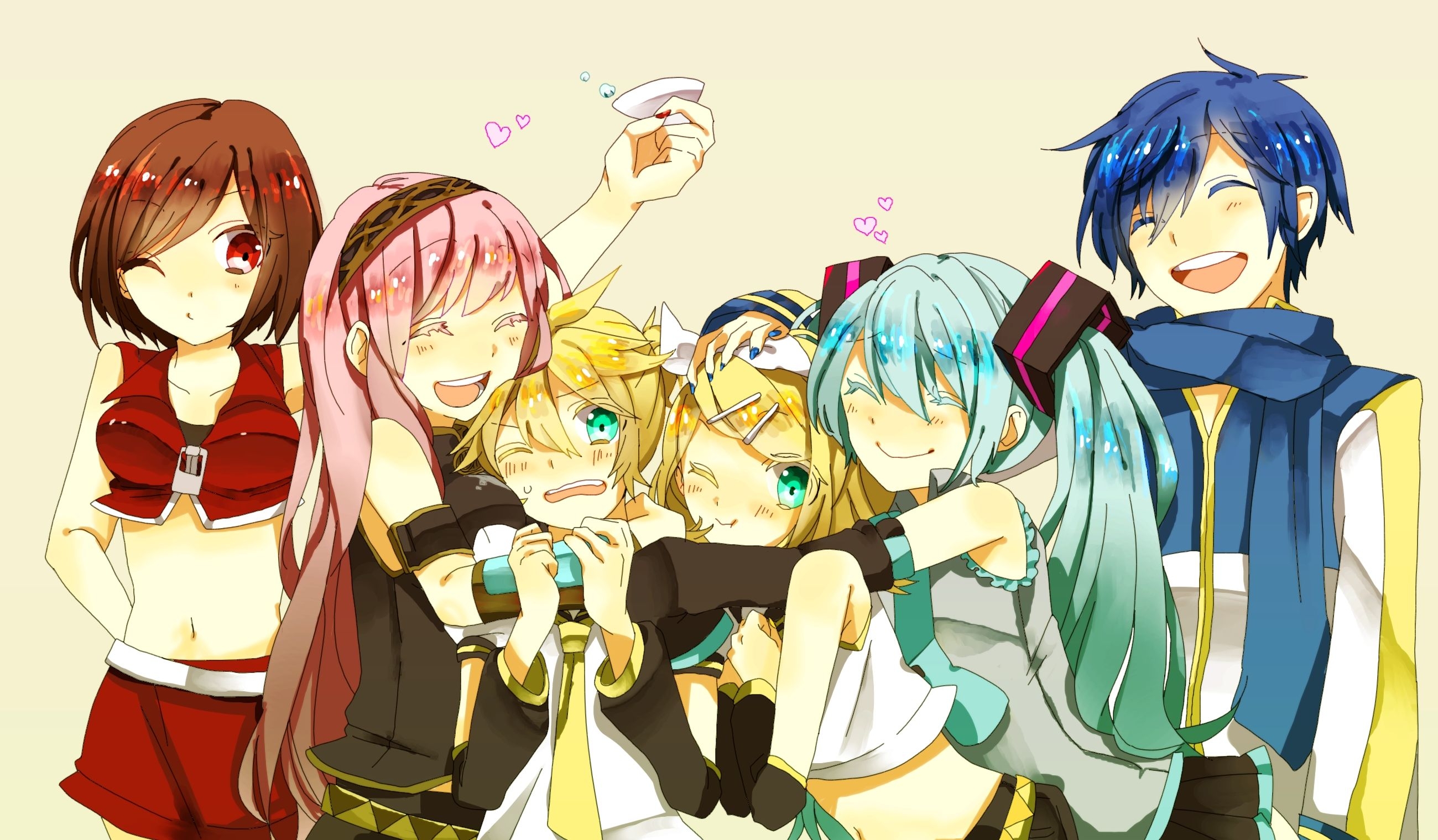 2600x1520 Anime Vocaloid Group, Desktop