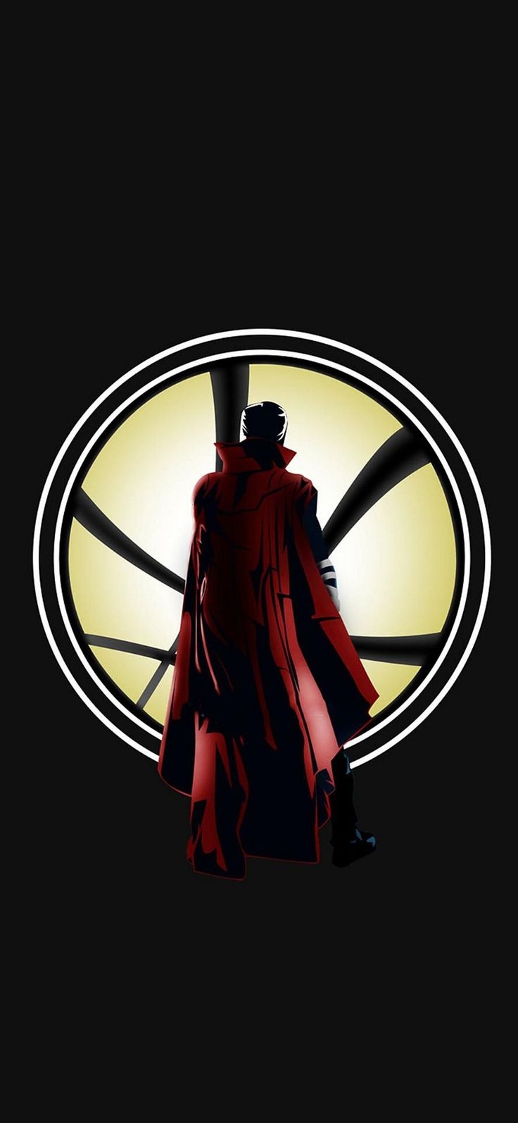 740x1600 Dr.Strange Minimal Wallpaper 1080X2340. Doctor strange art, Minimal wallpaper, Marvel wall art, Phone