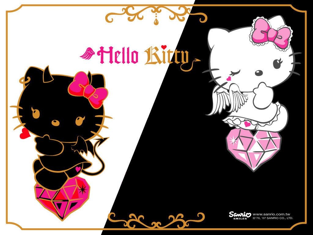 1030x770 Emo Hello Kitty Wallpaper Free Emo Hello Kitty Background, Desktop