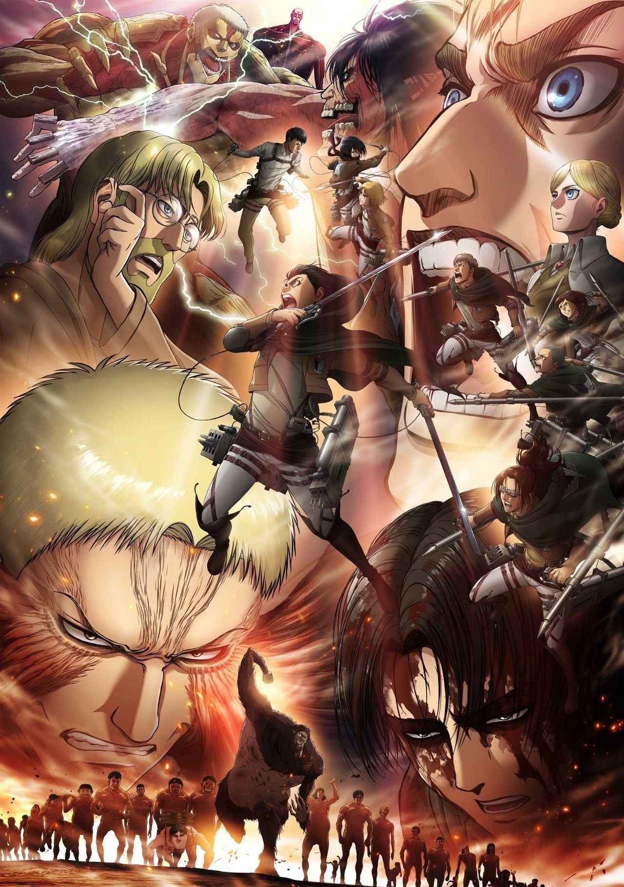 1280x1820 Póster SNK season 3 part 2. Attack on titan season, Attack, Phone