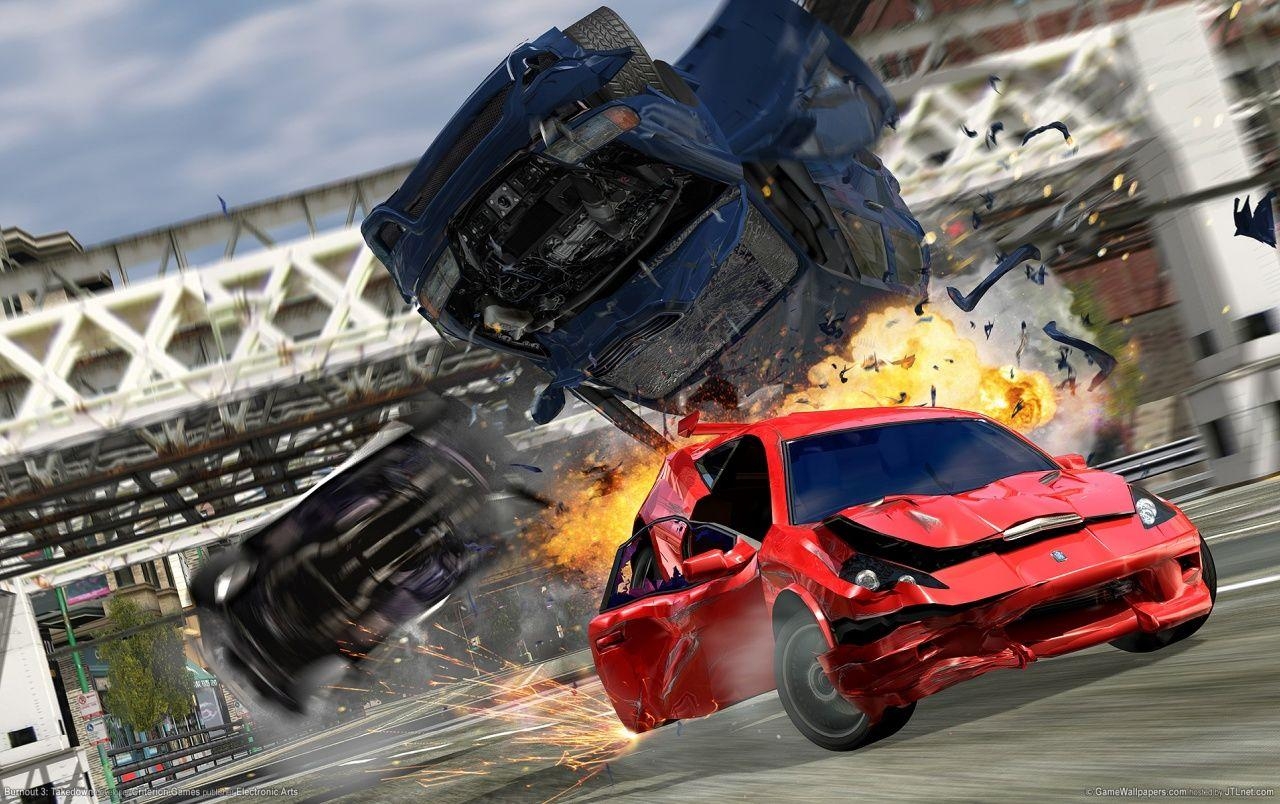 1280x810 Burnout 3: Takedown wallpaper. Burnout 3: Takedown, Desktop