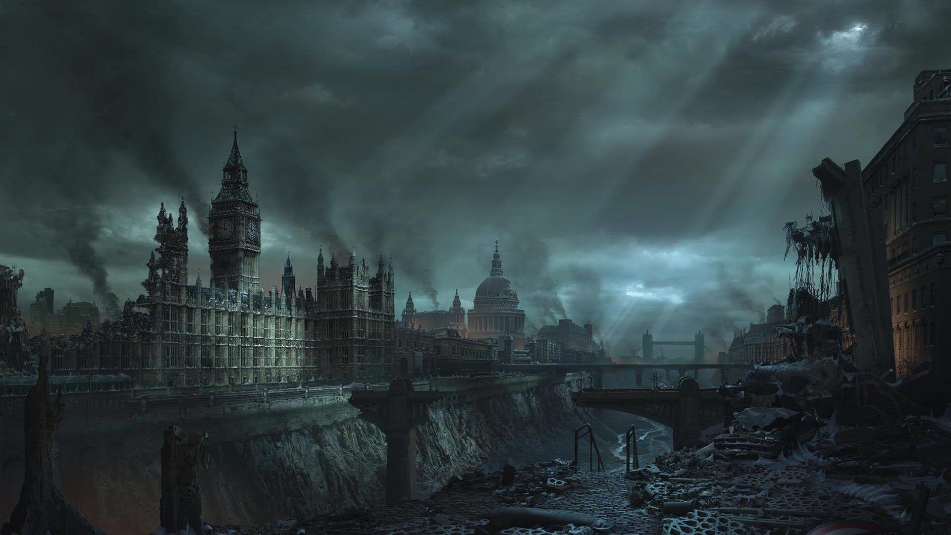 1920x1080 London Apocalypse Wallpaper 440931, Desktop