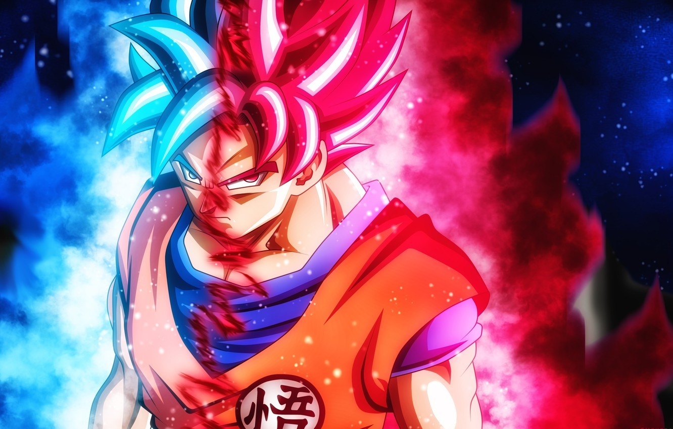 1340x850 Son Goku Wallpaper, Desktop